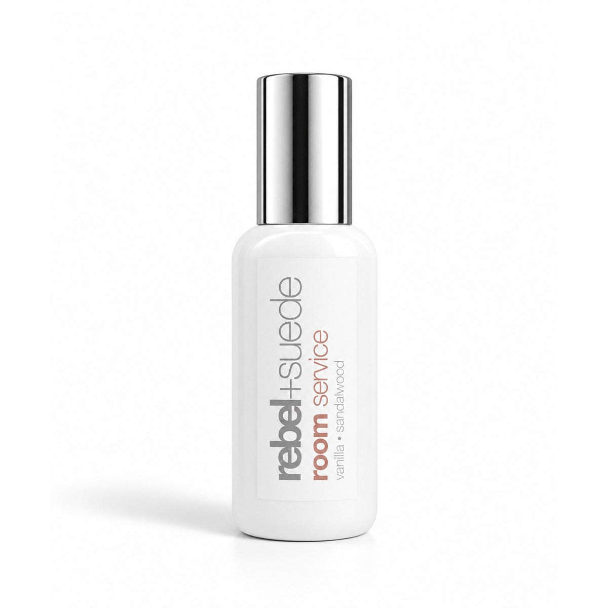 rebel+suede room service room spray with vanilla and sandalwood notes