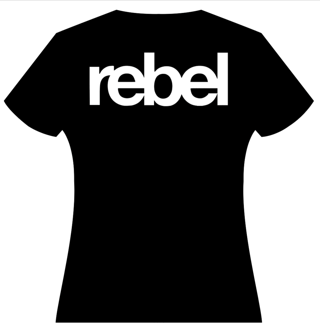 rebel+suede big logo tee - rebel + suede | handcrafted candles | luxury candles